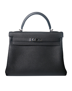Kelly 32 Togo Leather in Black, PDK, Strap, A No Shape, 3*